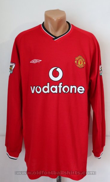 Manchester United Home fotbollströja 2000 - 2002