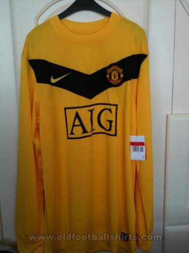 Manchester United Goalkeeper football shirt 2009 - 2010