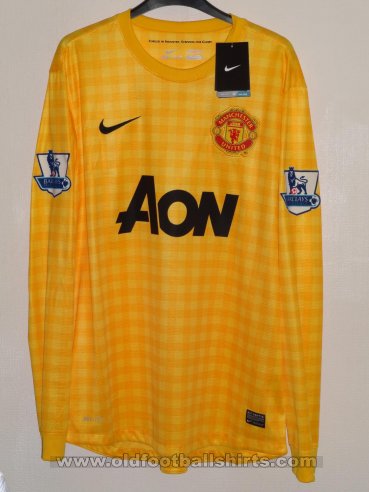 Manchester United שוער חולצת כדורגל 2012 - 2013