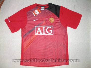 Manchester United Training/Leisure football shirt 2008 - 2009