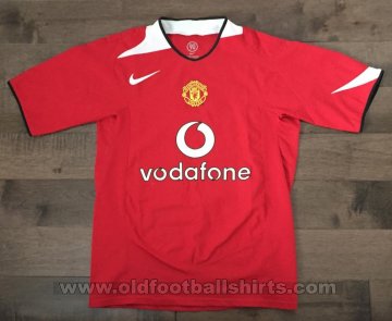 Manchester United Home maglia di calcio 2004 - 2006. Sponsored by ...
