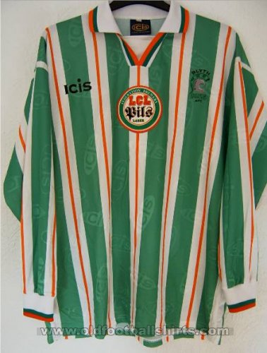 Blyth Spartans Home football shirt 1998 - 2000