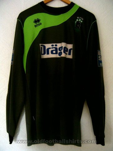 Blyth Spartans Goalkeeper football shirt 2008 - 2009