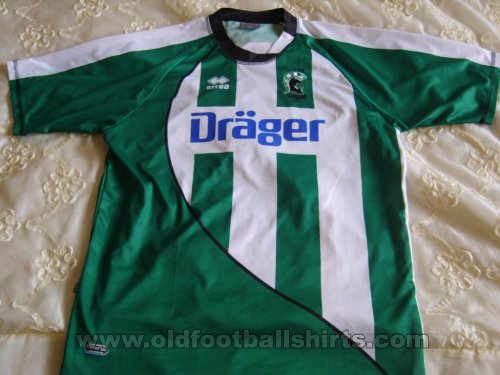 Blyth Spartans Home football shirt 2010 - 2011