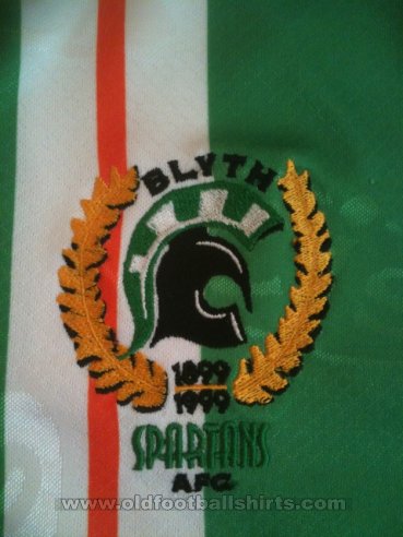 Blyth Spartans Home football shirt 1999 - 2000