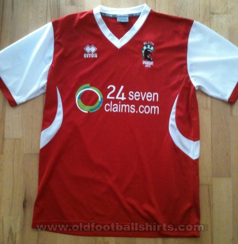 Blyth Spartans Away football shirt 2011 - 2013