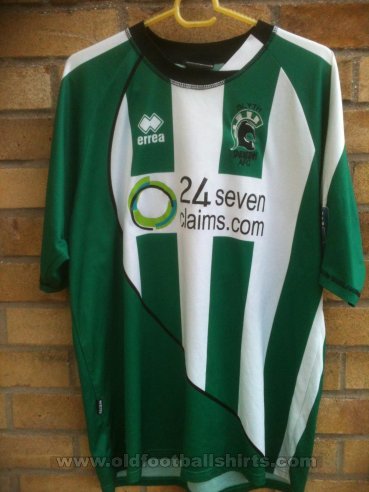 Blyth Spartans Home football shirt 2011 - 2012