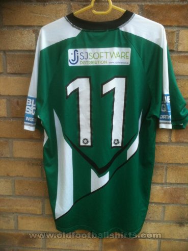 Blyth Spartans Home football shirt 2011 - 2012