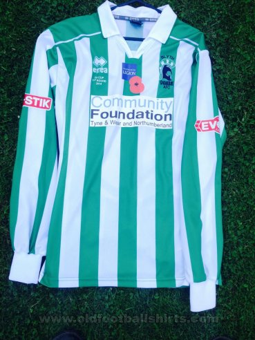 Blyth Spartans Home football shirt 2014 - 2015