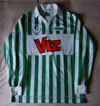 Blyth Spartans Home football shirt 1993 - 1994