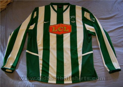 Blyth Spartans Home football shirt 2004 - 2005