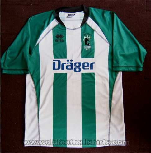 Blyth Spartans Home football shirt 2008 - 2009