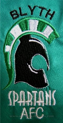 Blyth Spartans Home football shirt 2008 - 2009