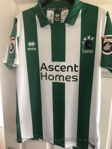 Blyth Spartans Home football shirt 2017 - 2018