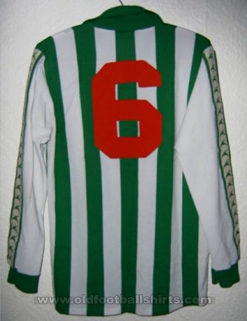 Blyth Spartans Home football shirt 1978 - 1980