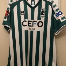 Blyth Spartans Home football shirt 2021 - 2022 sponsored by CEFO Group