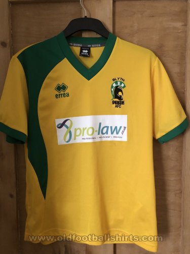Blyth Spartans Away football shirt 2013 - 2014