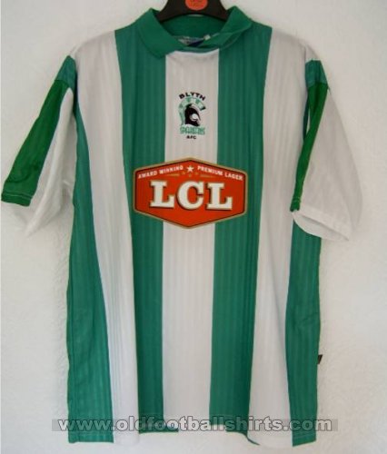 Blyth Spartans Home football shirt 2003 - 2004