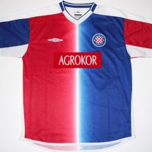 Hajduk Split Home football shirt 2004 - 2006 sponsored by Agrokor