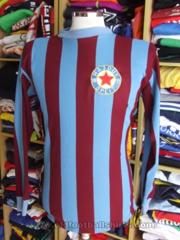 Hajduk Split Away football shirt 1973 - ?