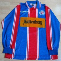 Hajduk Split Away football shirt 1995 - 1996 sponsored by Kaltenberg