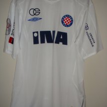 Hajduk Split Home football shirt 2007 - 2008 sponsored by INA