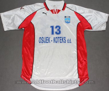 Osijek Away football shirt 1996 - 1997