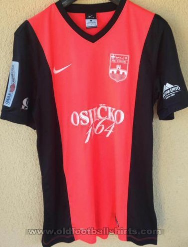 Osijek Borta fotbollströja 2016 - 2017