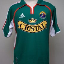 Audax Italiano Home football shirt 2001 - 2002 sponsored by Cristal