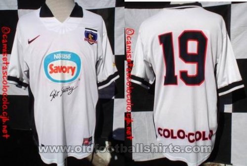 Colo-Colo Copa Camiseta de Fútbol 1998