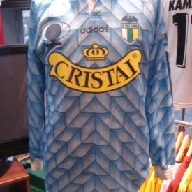 O\'Higgins Home football shirt 1998 sponsored by Cristal