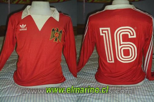 Union Espanola Home football shirt 1986