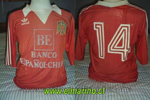 Union Espanola Home football shirt 1982
