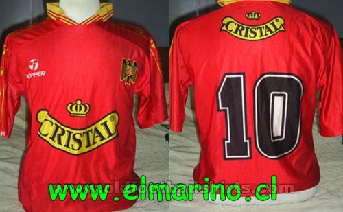 Union Espanola Home football shirt 1996