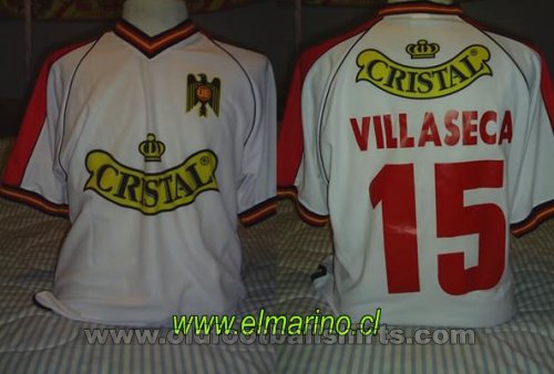 Union Espanola Fora camisa de futebol 2002