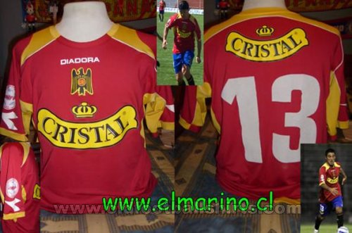 Union Espanola Home football shirt 2008