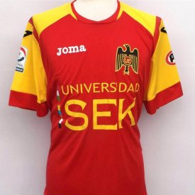 Union Espanola Home football shirt 2014 sponsored by Universidad SEK