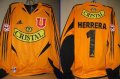 Universidad de Chile Goalkeeper football shirt 2004 - ?