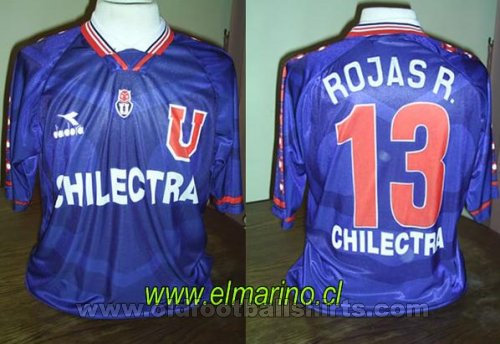 Universidad de Chile Home football shirt 1996