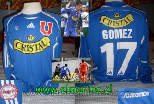 Universidad de Chile Home football shirt 2006