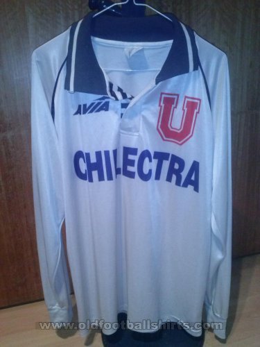 Universidad de Chile Fora camisa de futebol 1994 - 1995