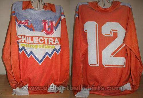 Universidad de Chile Goalkeeper football shirt 1992 - ?