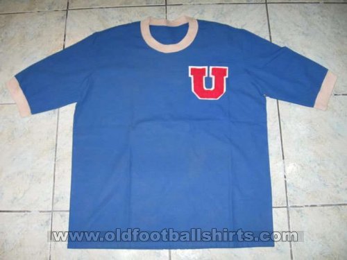 Universidad de Chile Home football shirt 1971