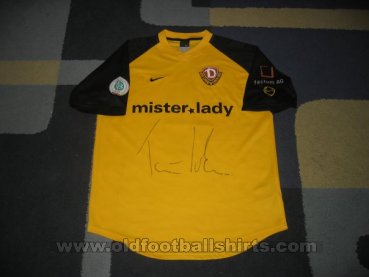 Dynamo Dresden Home football shirt 2007 - 2008