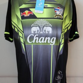 Thailand Home football shirt (unknown year) sponsored by Chang