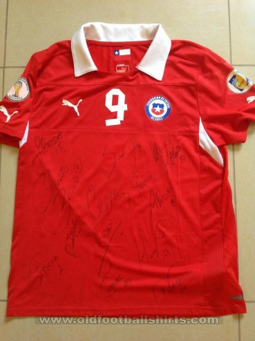 Chile Home football shirt 2012 - 2014