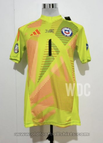 Chile Kaleci futbol forması 2024 - 2025
