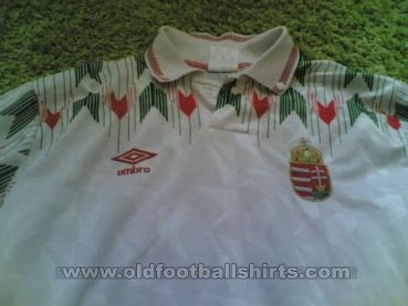 Hungary Away football shirt 1991