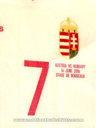 Hungary Away football shirt 2016 - 2017