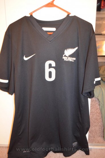 New Zealand Away football shirt 2010 - 2012